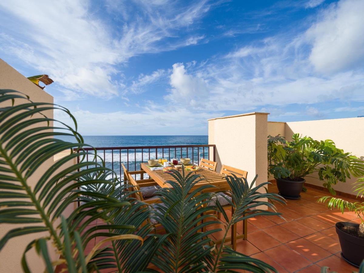Giraud II - Secluded Beachfront Duplex Santa Maria de Guia de Gran Canaria Exteriör bild