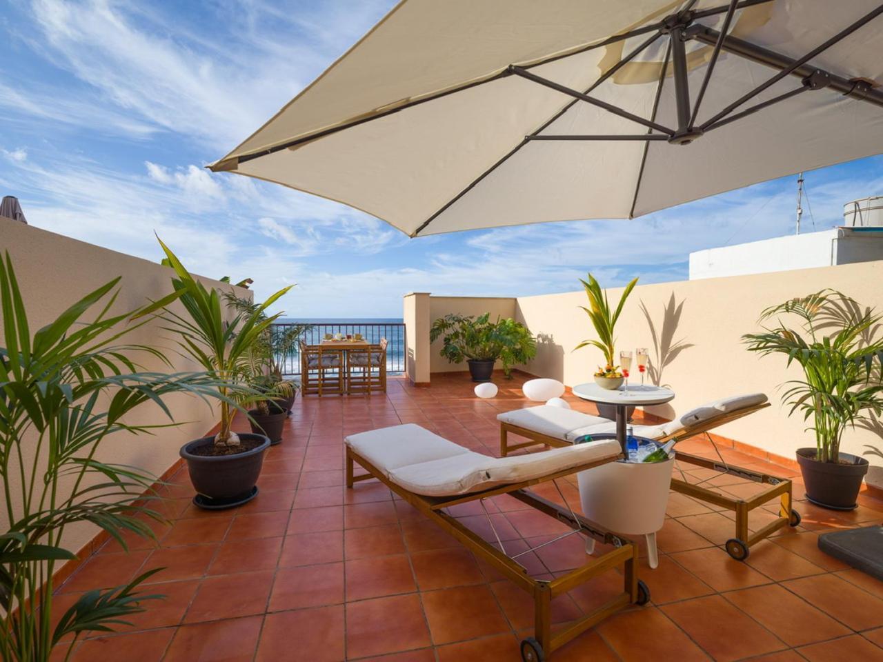 Giraud II - Secluded Beachfront Duplex Santa Maria de Guia de Gran Canaria Exteriör bild